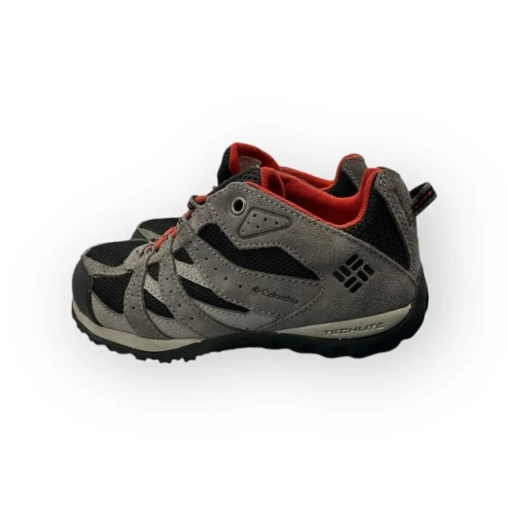 Columbia Youth Redmond Waterproof Shoe Gray Size 4